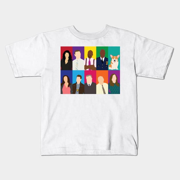 Brooklyn 99 Kids T-Shirt by ehaverstick